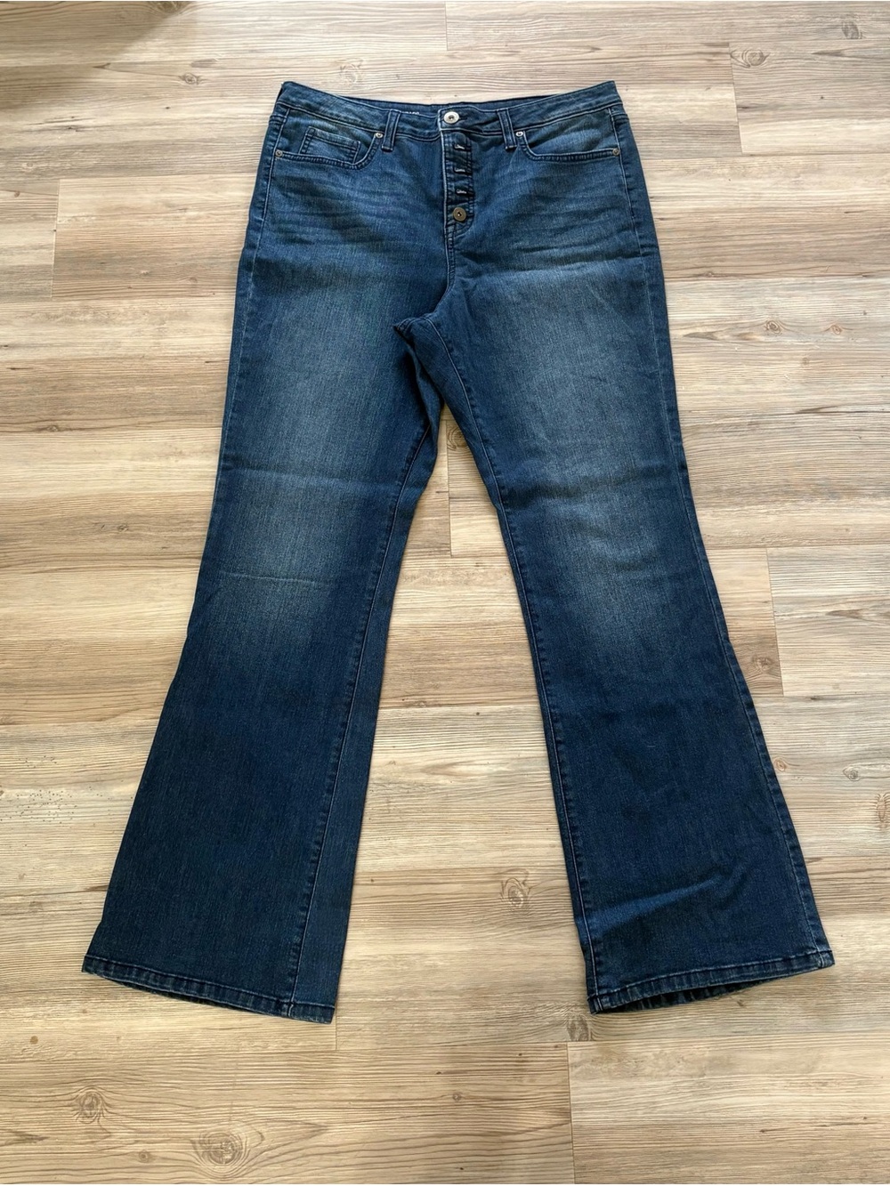 Style & Co. Dark Blue Flare Jeans